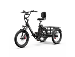 Triciclo eléctrico plegable Onesport OT30 Pro 20 con 3 ruedas, motor de 500 W y batería de 48 V y 18 Ah.