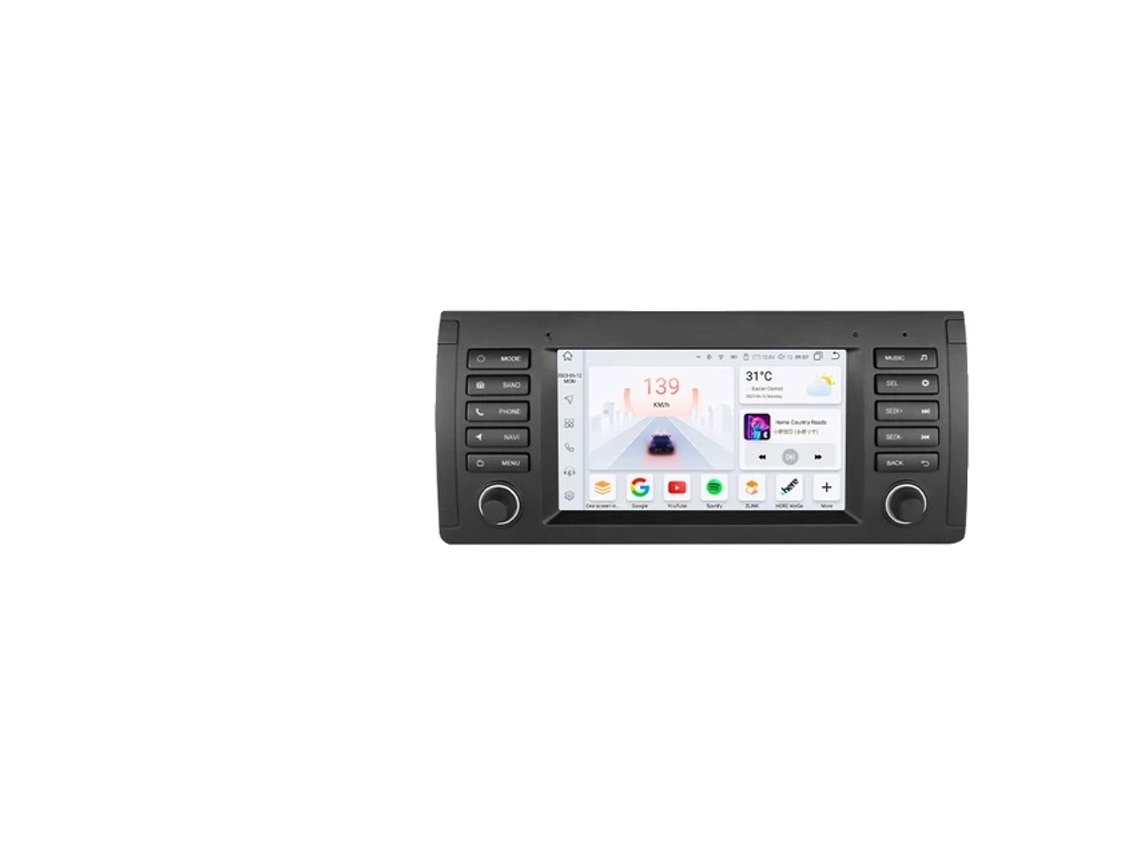 Sistema estéreo para automóvil con Android 12 y compatibilidad multimedia OEM CarPlay
