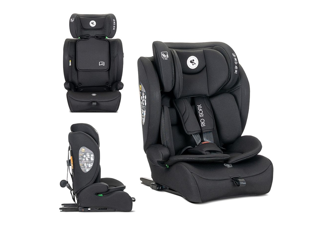 Silla de coche Rio talla I con Isofix negra* LORELLI (76 x 150 cm)
