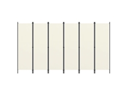 Separador LOVELY HOME con 6 Paneles Blanco Nata (300 x 180 cm)