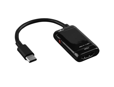 Adaptador USB-C 3.1 para HDMI MHL (Negro)
