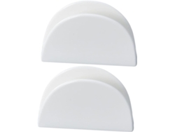 Juego de 2 servilleteros, servilletero estable para uso en cocinas y restaurantes, diseño compacto y decorativo.