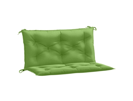 Cojín De Banco De Jardín VIDAXL Verde Tela (100x50x7 cm)