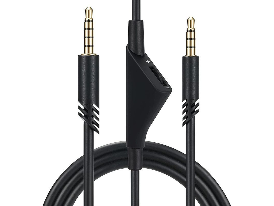 Cable De Audio De Repuesto Compatible Con Auriculares Astro A10, A30 Y A40 Con Control De Volumen, 2 M/6,5 Pies.