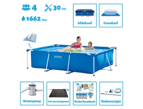 Piscina Tubular INTEX 28270NP-CB97 (1662 L - 150x60cm)