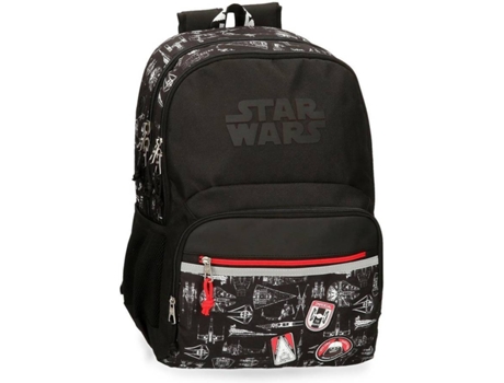 Mochila Escolar STAR WARS Space Mission Negro (32x45x15 cm)