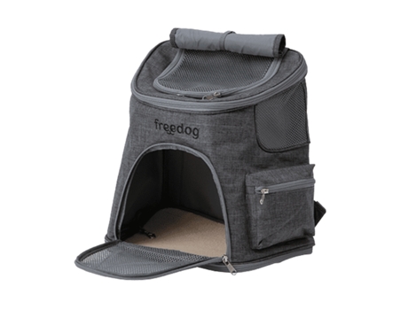 Transportines FREEDOG (Poliéster - 40 x 36 x 28 cm - Gris)
