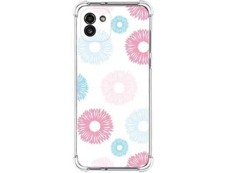 Carcasa para Samsung Galaxy A03 TUMUNDOSMARTPHONE Dibujos Antigolpes Flores 06 Multicolor
