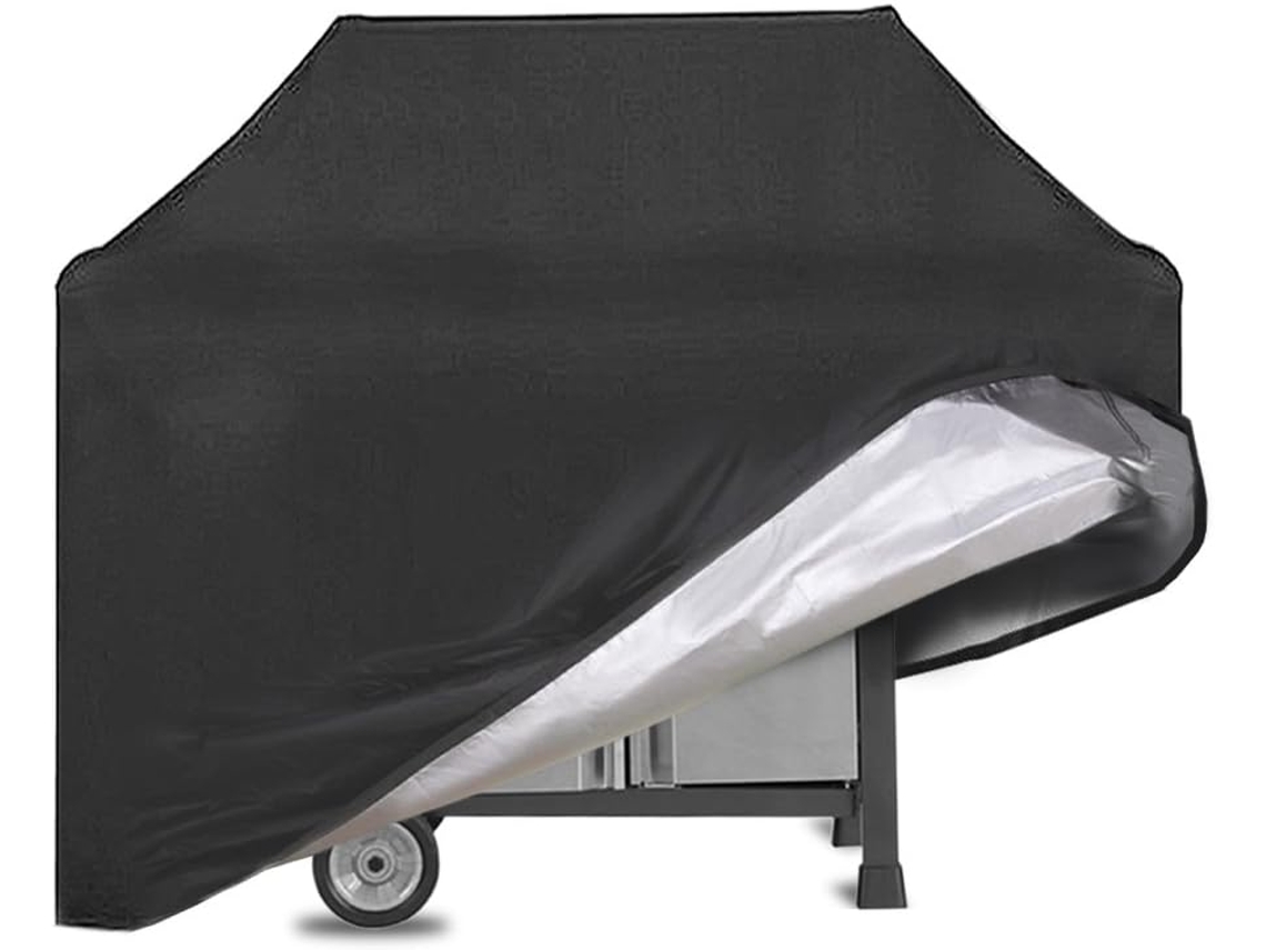 Funda para parrilla de exterior, impermeable, transpirable, resistente al viento, para barbacoa