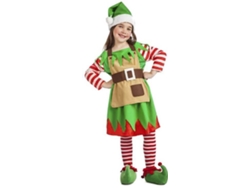Disfraz de Bebé DISFRAZZES Elfa De Navidad Para Bebé (Talla: 1 a 2 años)