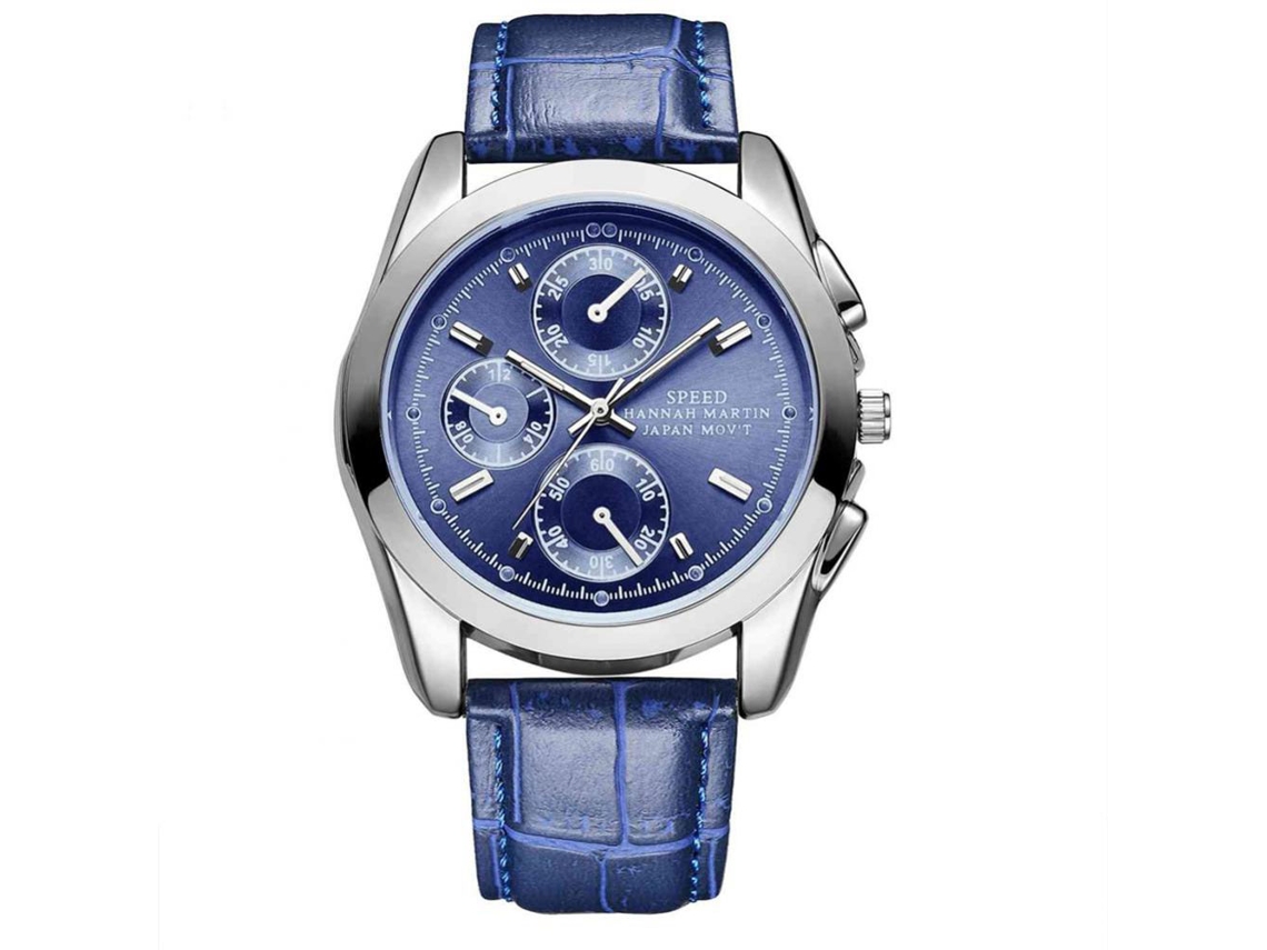 Reloj Hombre Hannah Martin Impermeable Moda Pulsera Ajustable (bn01-lh)
