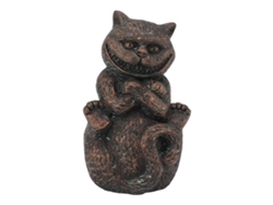 Decoración De Mesa Y Jardín Con Resina Del Gato De Cheshire Para Oficina Y Hogar.