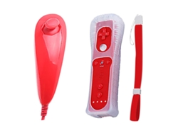 Mando Inalámbrico Y Nunchuk Para Videojuegos, Compatible Con Consolas, Juego Completo.