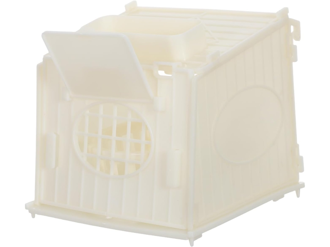 Jaula De Plástico Para Loros Con Soporte