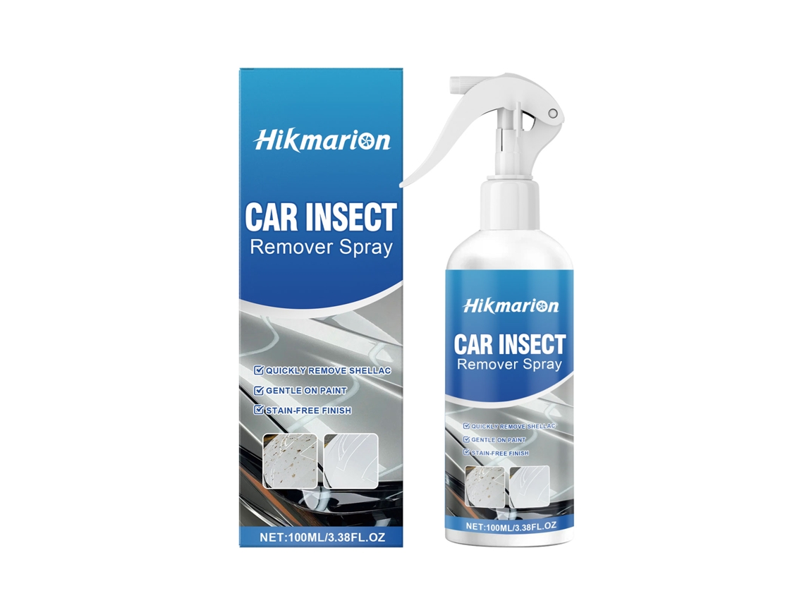 Removedor de pegamento para insectos en automóviles
