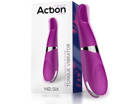 Vibradora de Clítoris Y Punto gUsb Silicona ACTION