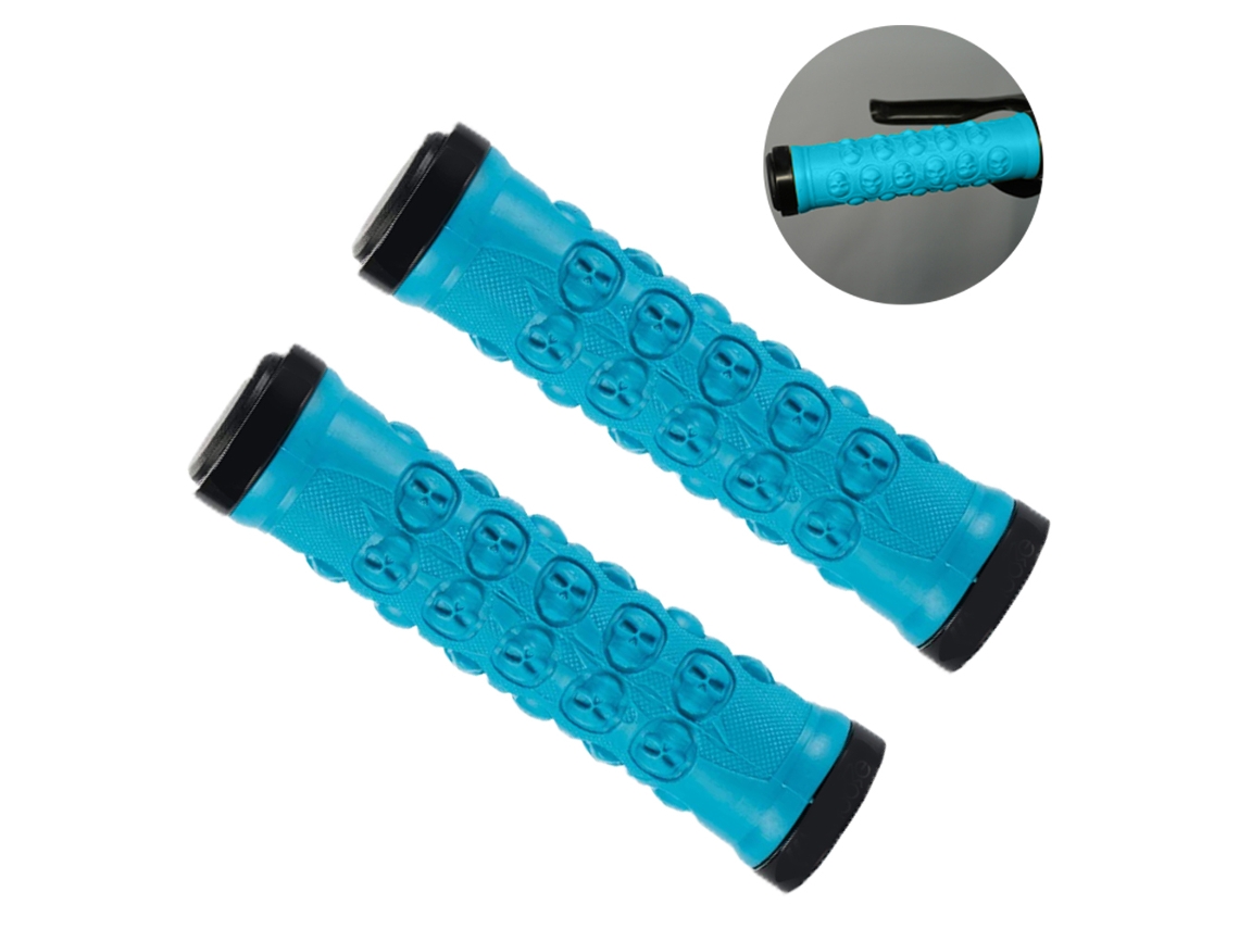 Manetas de bicicleta de montaña - Antideslizantes con estampado de calaveras KOFIHETY