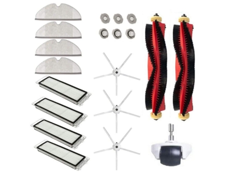 Para Xiaomi Roborock S6 S60 S65 S5 Max T6 S6 repuestos de aspiradora accesorios filtro Hepa cepillo lateral cepillo principal paños de fregona