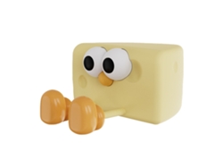 Rebe-lámpara De Mesa De Noche Para Niños Cute Cheese Boy Luz Nocturna Mini Creativa De Escritorio