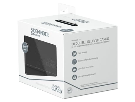 Juguete ULTIMATE GUARD U.Guard Sidewinder 80 Standard Xenoskin Black En (Edad Mínima Recomendada: 3 Años)