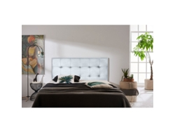 CABECERO ASTER POLIPIEL PLATA 190
