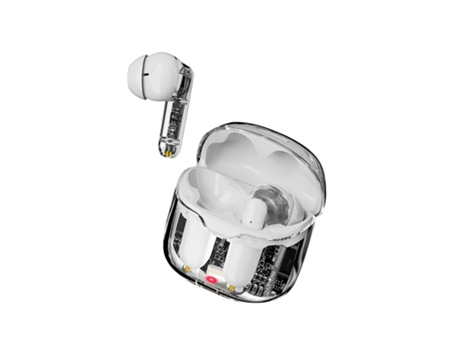 Auriculares Bluetooth True Wireless AGTRUM G50 (In Ear - Microfone - Blanco)