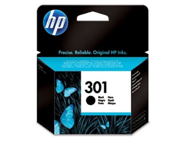 Cartucho de tinta HP 301 negro original (CH561EE)