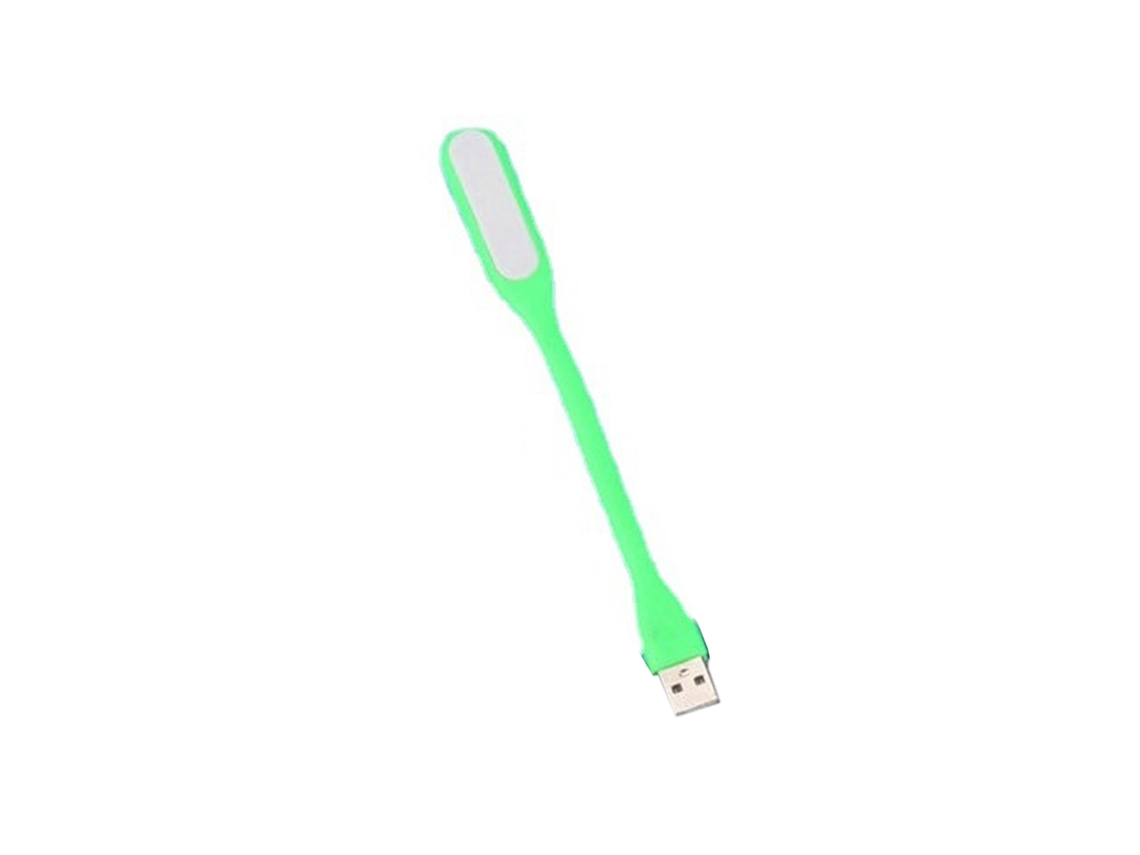 Luz De Leitura Led Usb 5v Portátil Ajustável Mini Luz Noturna Para Power Bank Laptop Verde