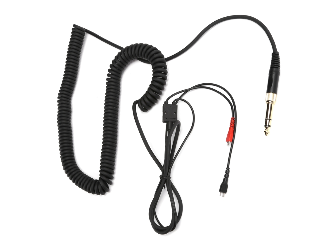 Cable De Audio En Espiral Con Adaptador Para Auriculares Hd25/hd560/hd540/hd430/hd250
