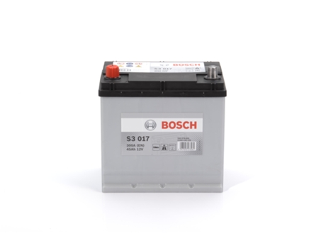Batería De Coche BOSCH S3017 45Ah 300 A + Izquierda, 219x135x225 mm