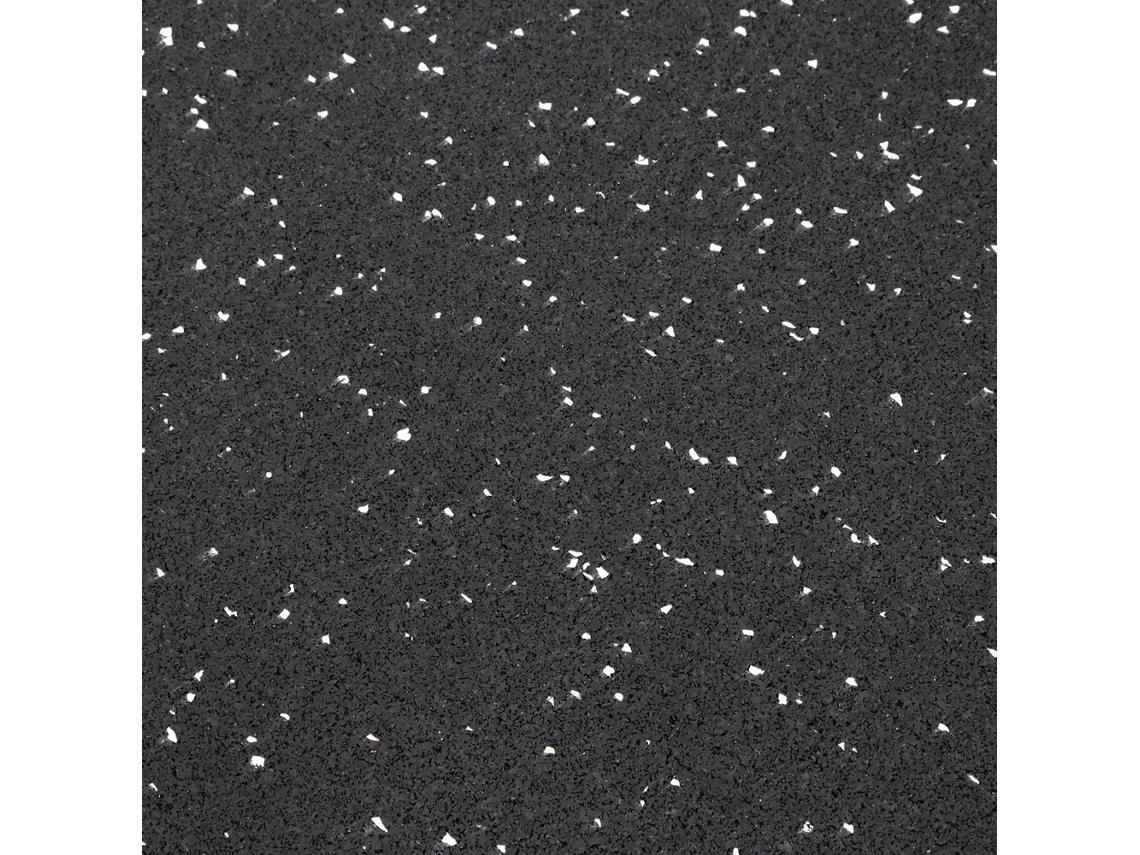 Pavimento Deportivo - Rollo De 12,5 M² - Espesor 6 Mm - Negro/gris