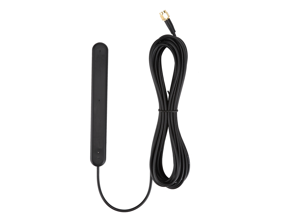 Antena Digital Fm/dab/dab+ De 5 M, Conector Sma, 20 Db, 5 V, 15 Ma, Instalación Adhesiva.