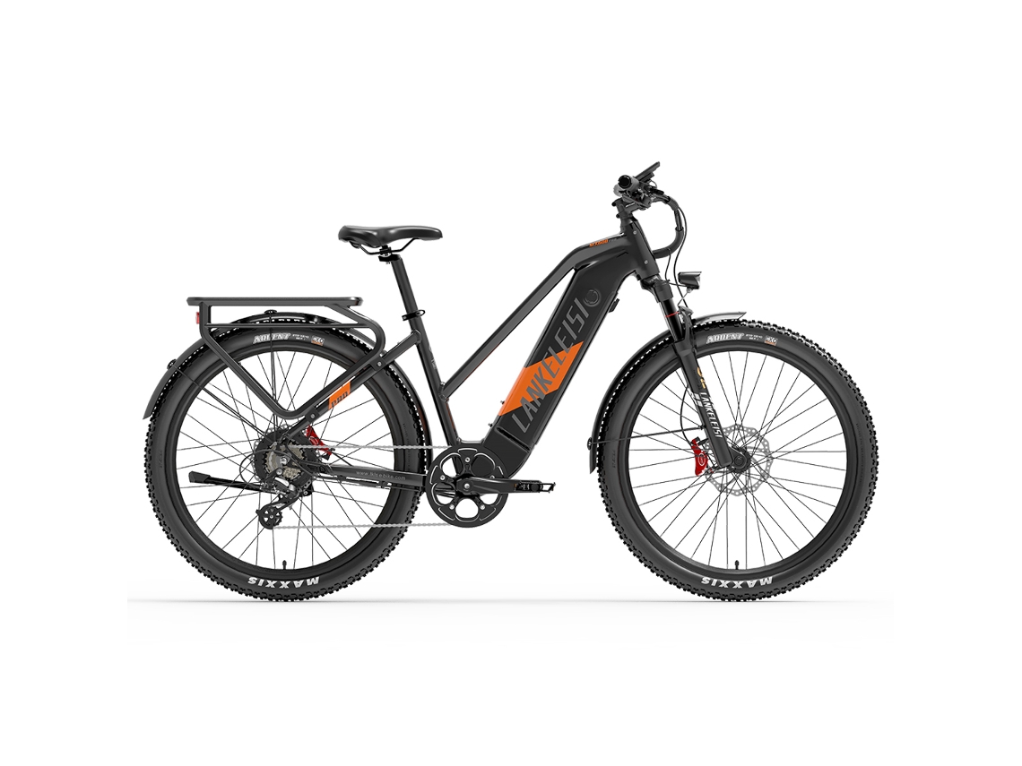 Bicicleta eléctrica de trekking Lankeleisi MX600 Pro 27.5, 500 W, 48 V, batería de 20 Ah