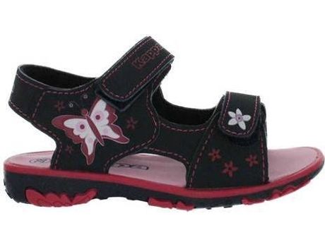 Sandalias KAPPA Blossom Material sintético Niños (29 - Negro, Rosa, Azul)