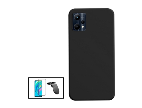 Kit De Película De Vidrio Templado De Cubierta Completa 5D Soporte Magnético De Silicona Líquida L Coche De Conducción Segura Para Realme 9 Pro - N...