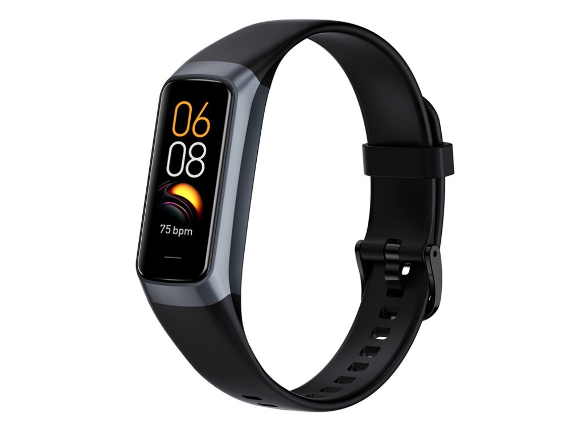 Smartwatch C60 rosa con pantalla AMOLED de 1,1 pulgadas, monitorización del sueño, modos multideportivos, resistente al agua, 3 ATM Mdug