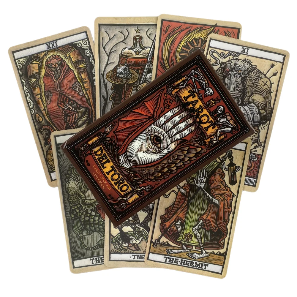 Tarot (tarot Del A) - Barajas Y Guías De Tarot Inspiradas En El Mundo De Guillermo Del Toro.