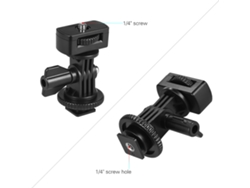 Adaptador De Zapata Fría Y Caliente Ajustable Con Base 1/4 Para Luz Led Viltrox