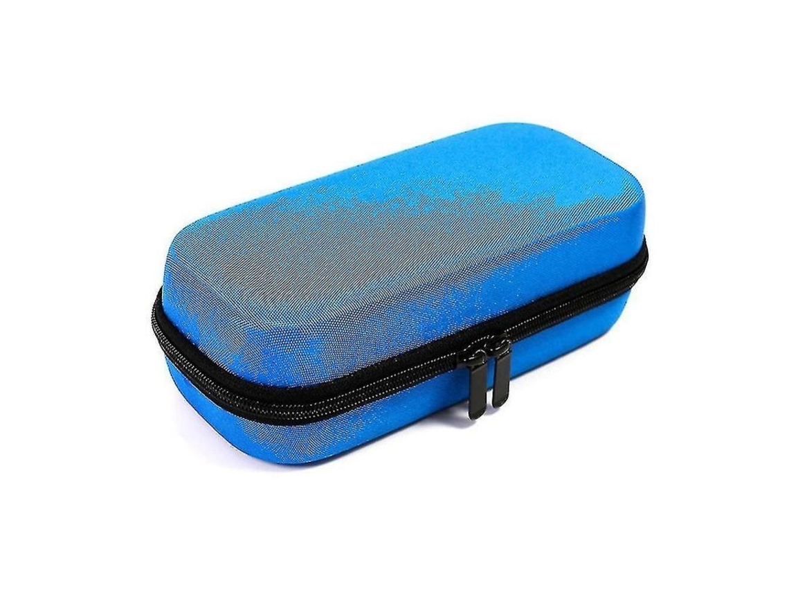 2026-caja Fría Para Insulina Portátil Con 3 Hielos Aislada Bolsa De Medicamentos Para Diabéticos De Viaje Qnw Azul