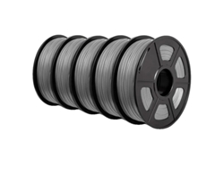 Filamento para impresora 3D, material ecológico, alta precisión, Plaplus gris OEM