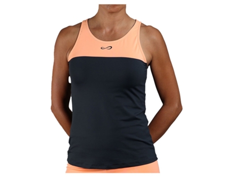 Camiseta sin Mangas de Mujer ENDLESS Lace Naranja (S)
