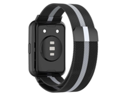 Correa metálica para Huawei Watch Fit 2, correa de repuesto ajustable con correa milanesa. Ly Ebike
