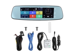 DVR para coche 4G con pantalla táctil y cámara 1080p