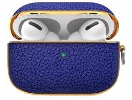 Carcasa Apple Airpods Pro LMOBILE Pele Azul
