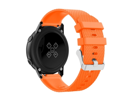 Correa de Silicona 20mm para Samsung Galaxy Watch Active SM-R500 - anaranjado