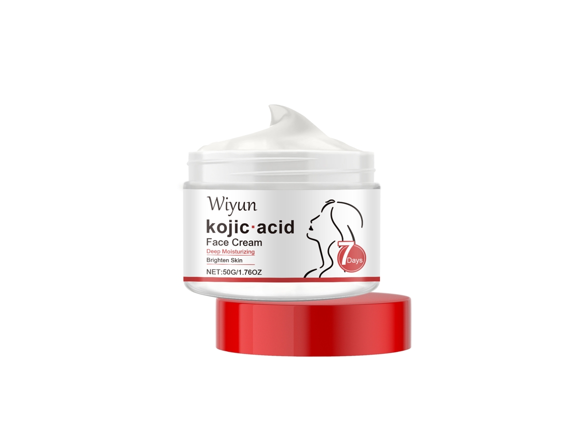 Crema blanqueadora con ácido kójico