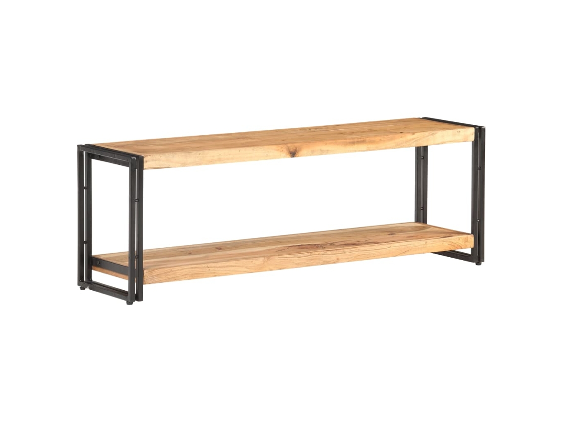 Mueble de Armario Tv 120X30X40 Cm Madera de Acacia Maciza