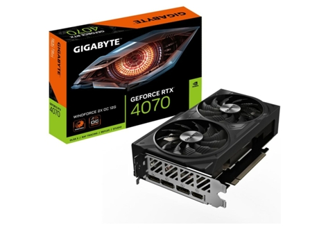 Tarjeta Gráfica Nvidia GIGABYTE Geforce Rtx 4070 Windforce 2X Oc 12Gb