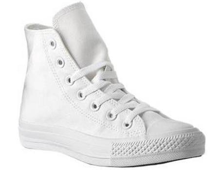 Zapatillas CONVERSE Chuck Taylor All Star SP HI Tejido Mujer (44 - Blanco)