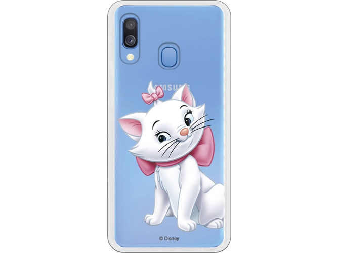 Carcasa Samsung Galaxy A20e DISNEY Aristogatos Marie Gris